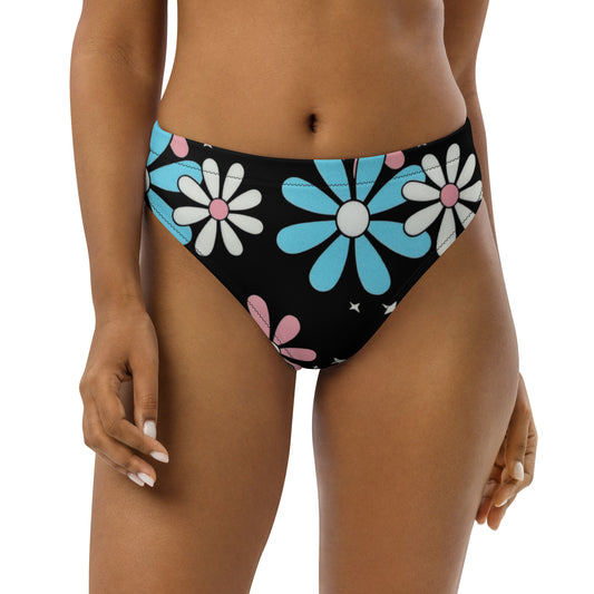 Blue Pink White Pride Recycled Bikini Bottom