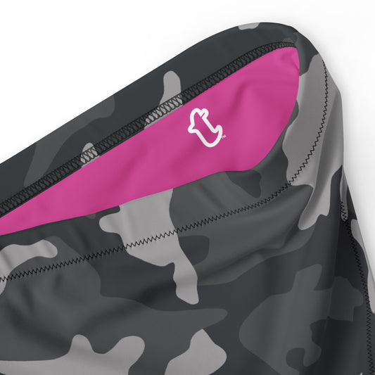 Black/Grey Camouflage Tucking Panty