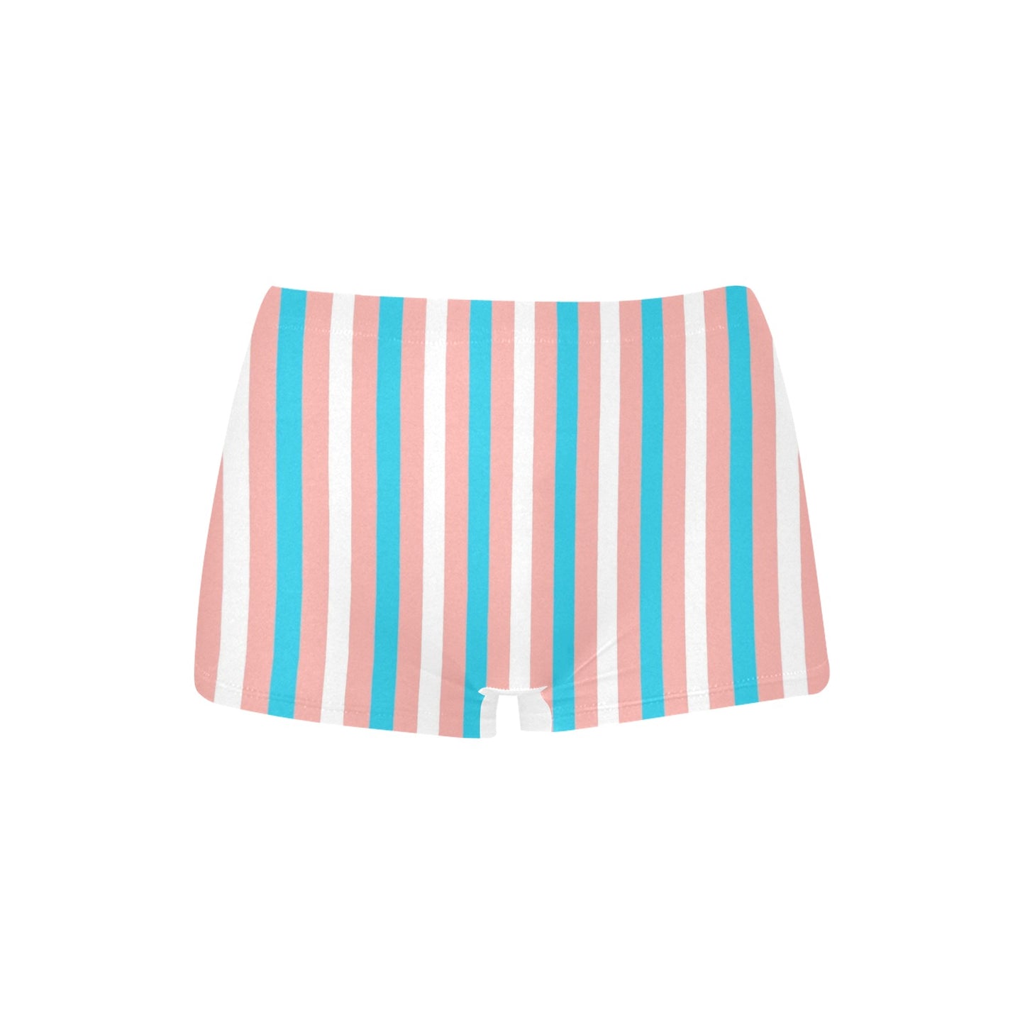 Teen - Plus Size Blue Pink White Pride Hotpants