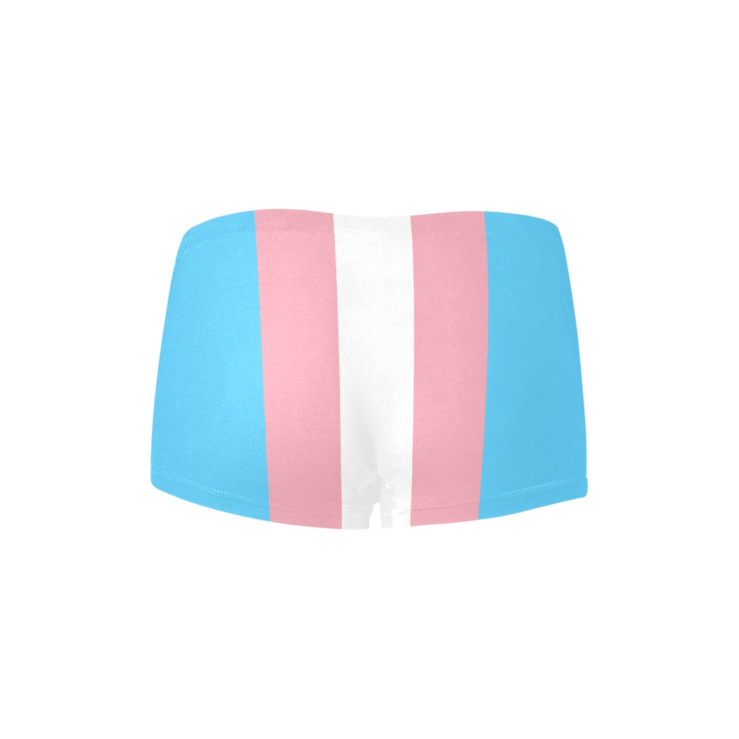 Teen - Plus Size Blue Pink White Pride Hotpants