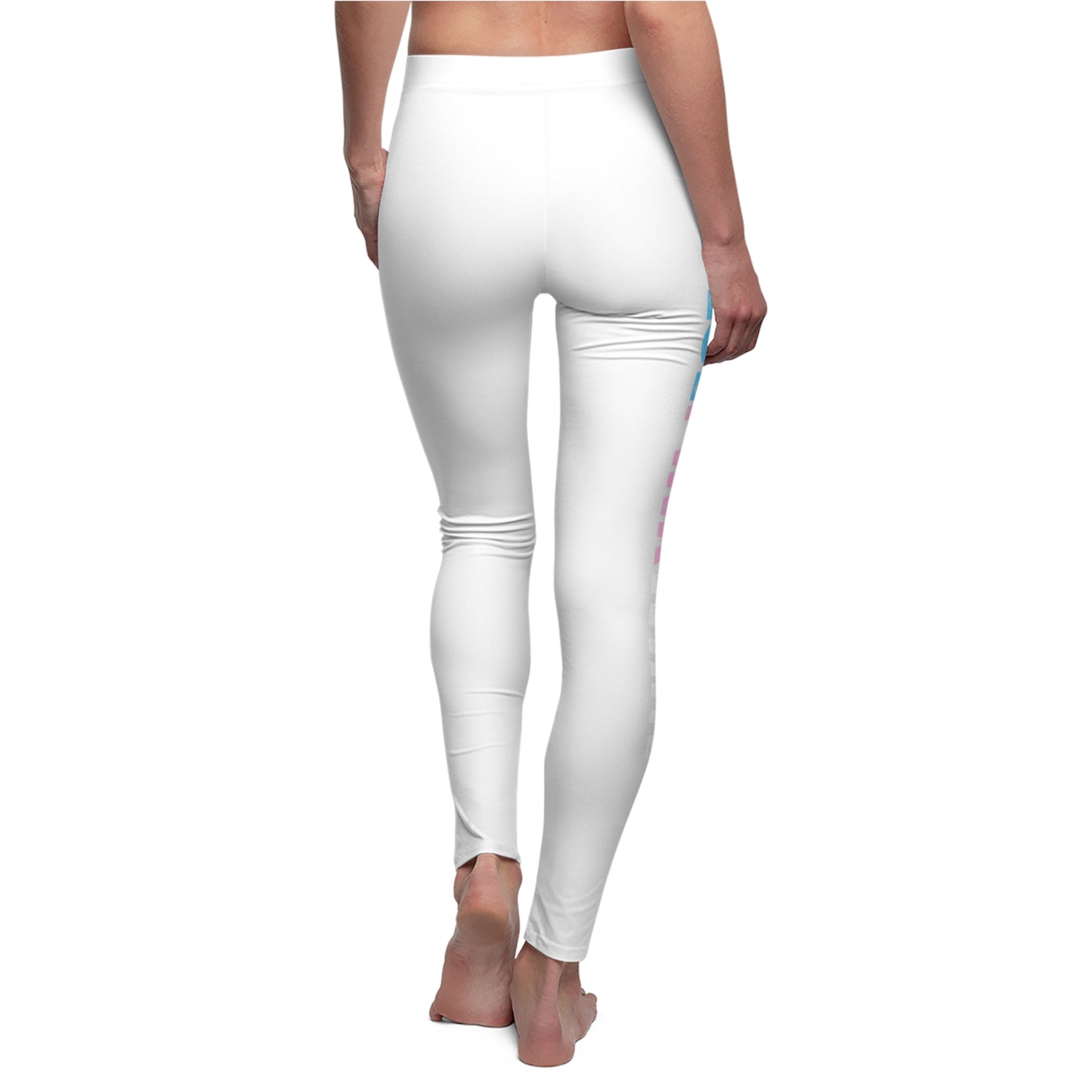 Teen #Blue Pink White Series White Soft Touch Casual Yeggers