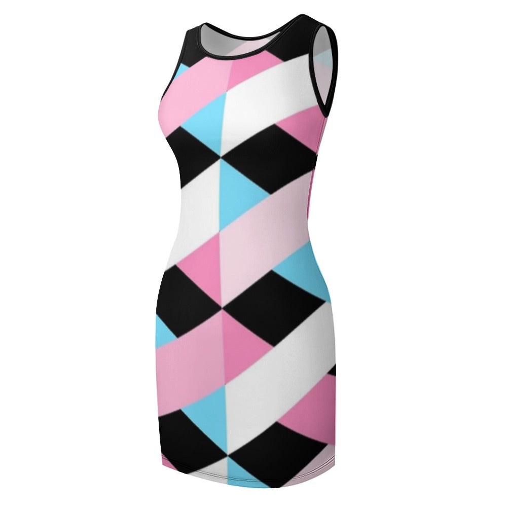 Temperament Slim Fit Sleeveless Tank Dress