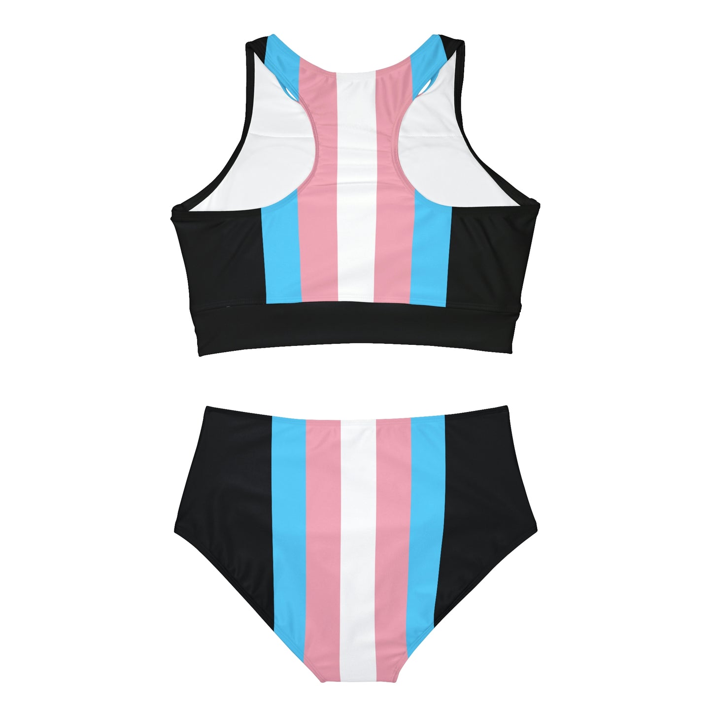 Black Sports Bikini Twin-Set