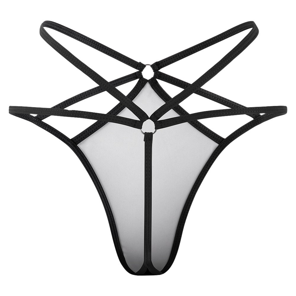 Our All-Over Black Sexy G-String Thong