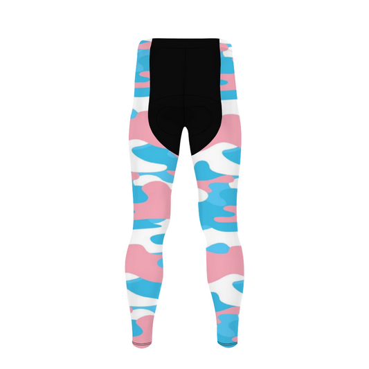 Plus Size Blue Pink White Pride Camouflage Black Breathable Polyester Cycling Skins