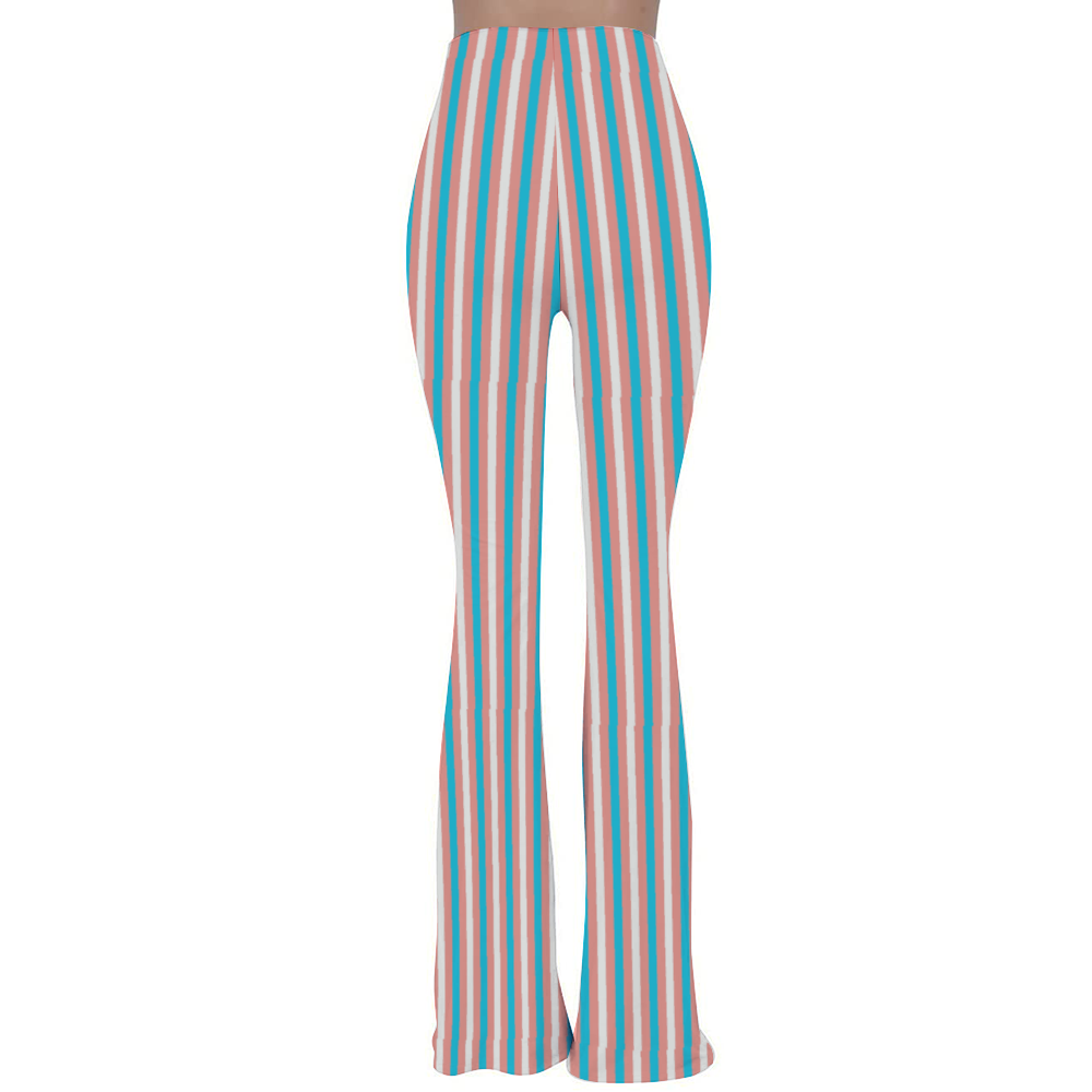 Teen Blue Pink White Pride Clubbing Pants