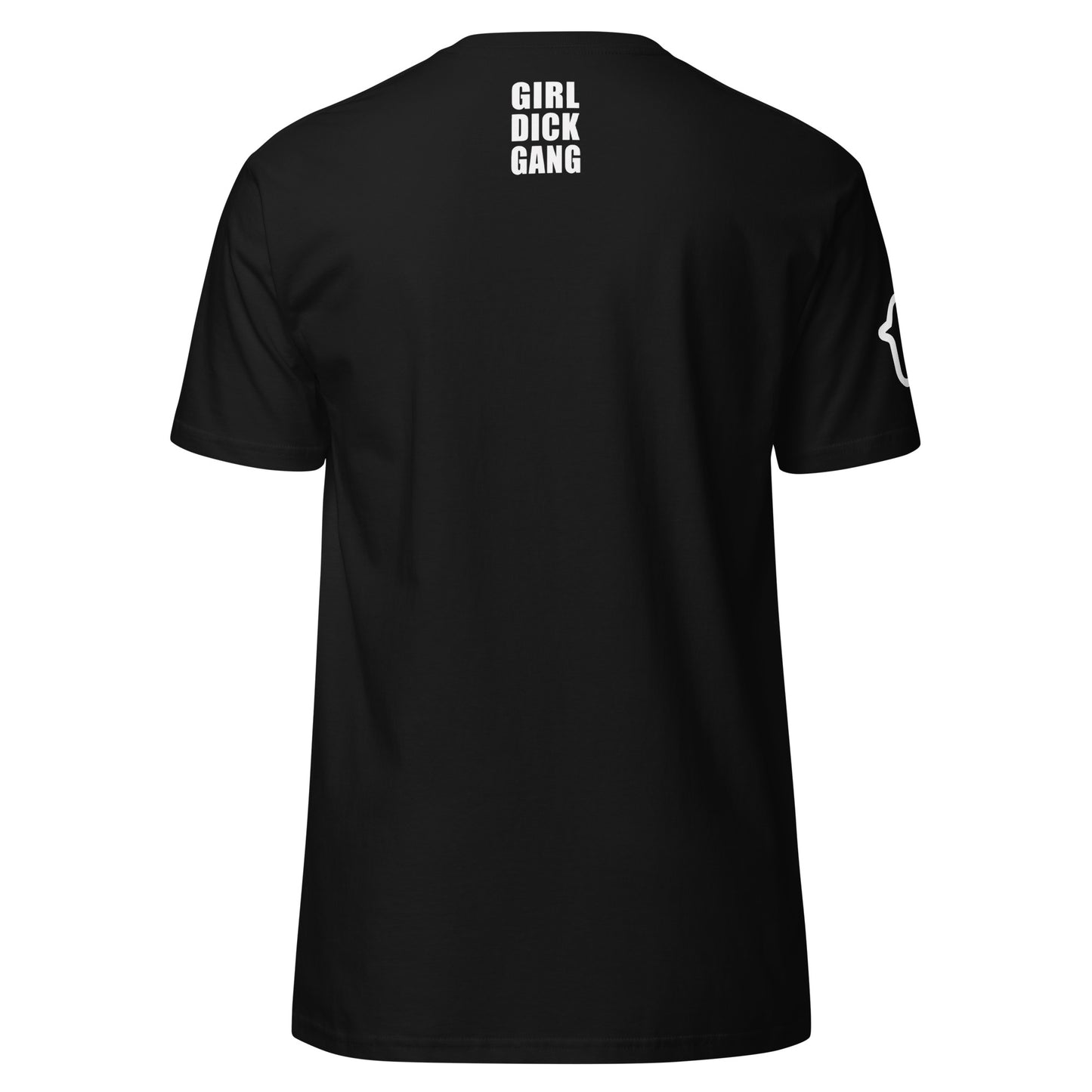 Teen Black 'GIRL DICK GANG' Short-Sleeve T-Shirt