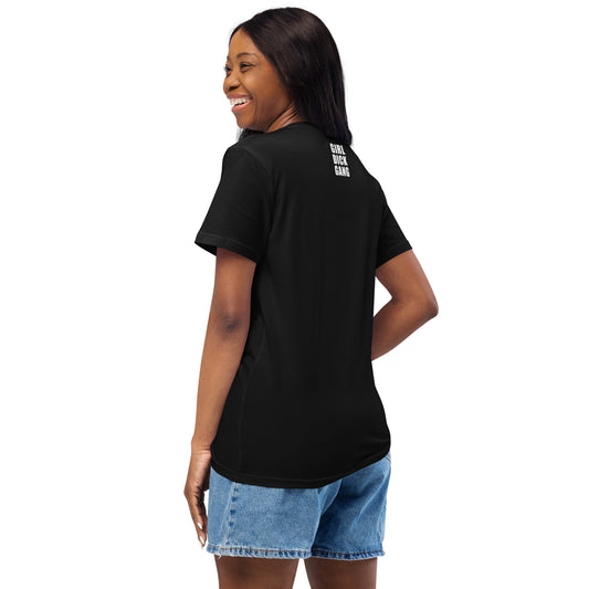 Teen Black 'GIRL DICK GANG' Short-Sleeve T-Shirt