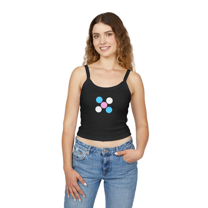 XS-2XL Blue Pink White Pride Teen Sketty Top