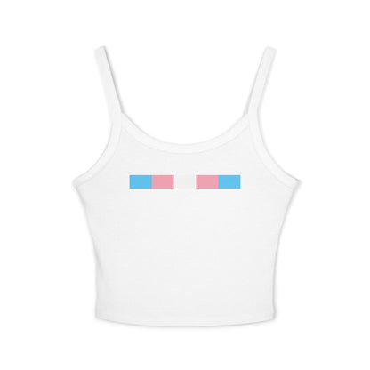 XS-2XL Blue Pink White Pride Teen Sketty Top