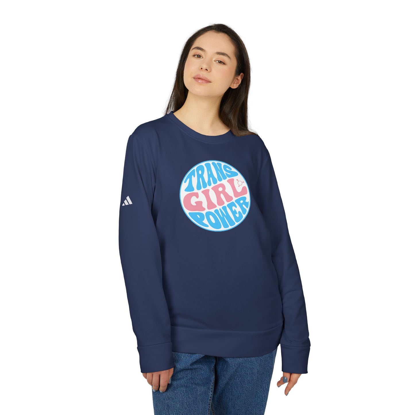 Trans Girl Power Fleece Sweatshirt From adidas®