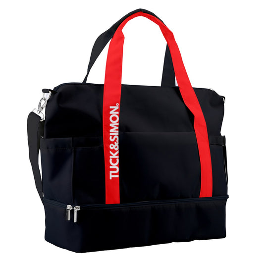 Tuck&Simon Red Tag Sports Bag with Shoes Compartment