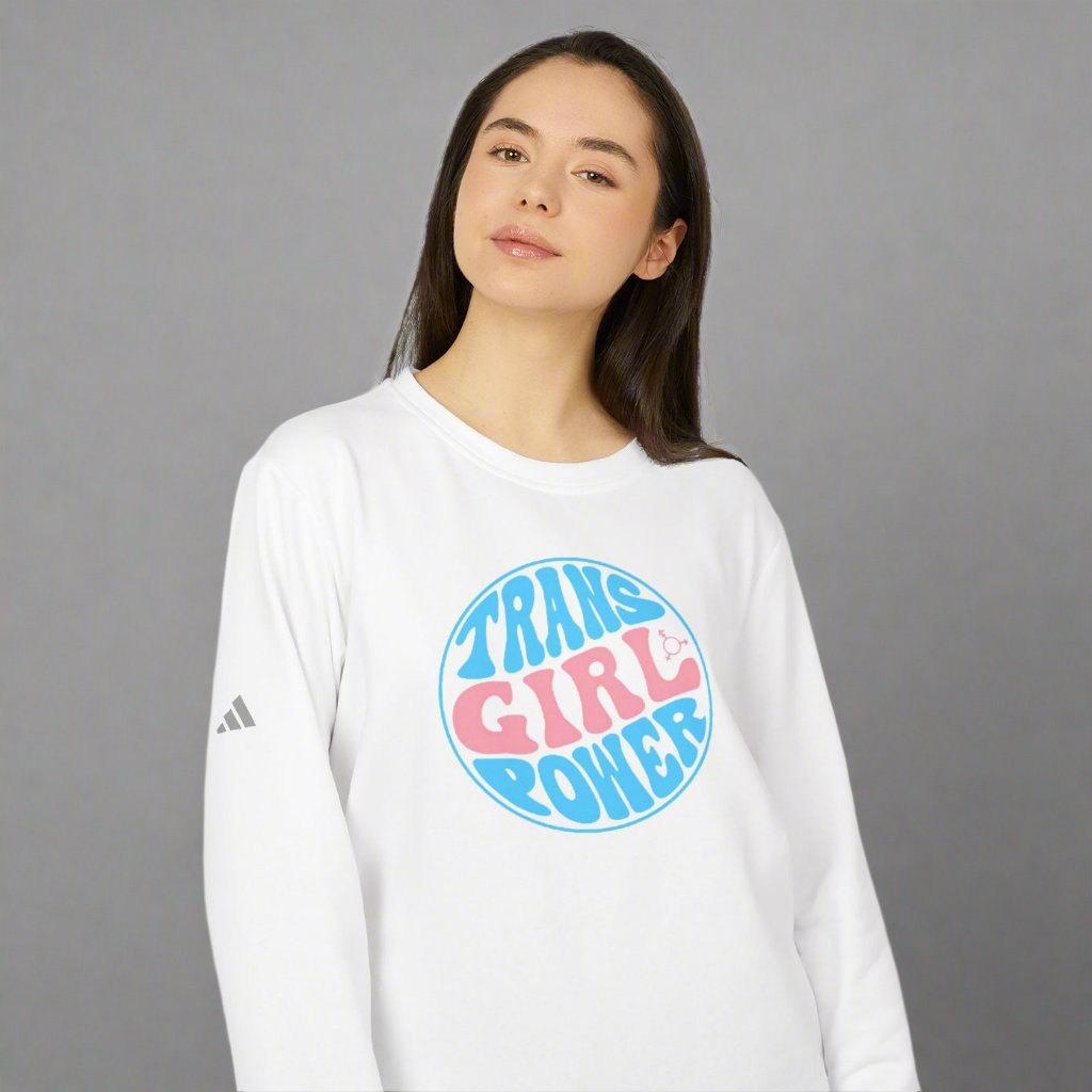 Trans Girl Power Fleece Sweatshirt From adidas®