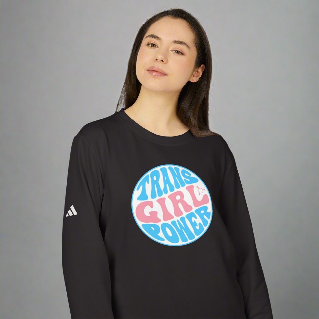 Trans Girl Power Fleece Sweatshirt From adidas®