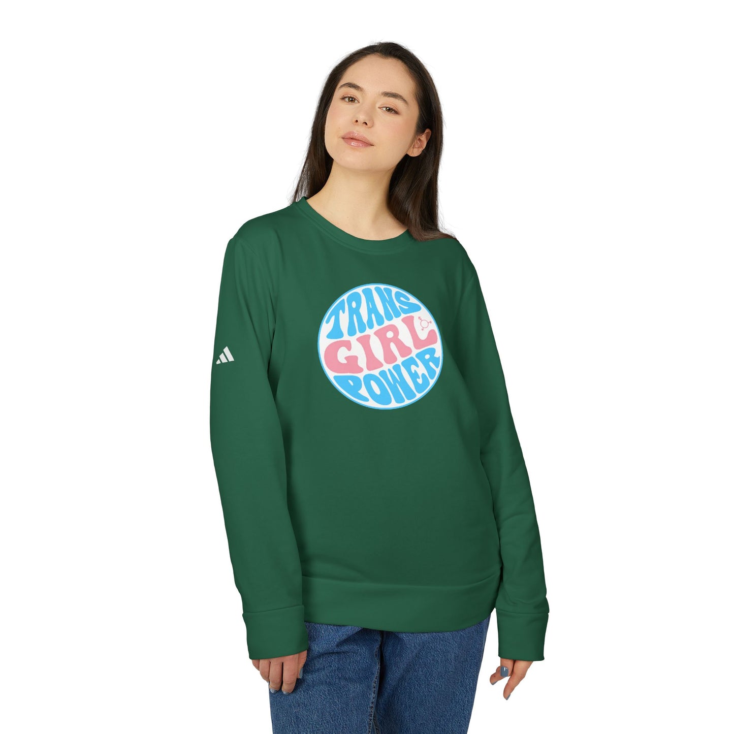 Trans Girl Power Fleece Sweatshirt From adidas®