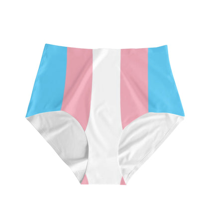 Trans Coloured Trans Pride High-Waisted Knickers