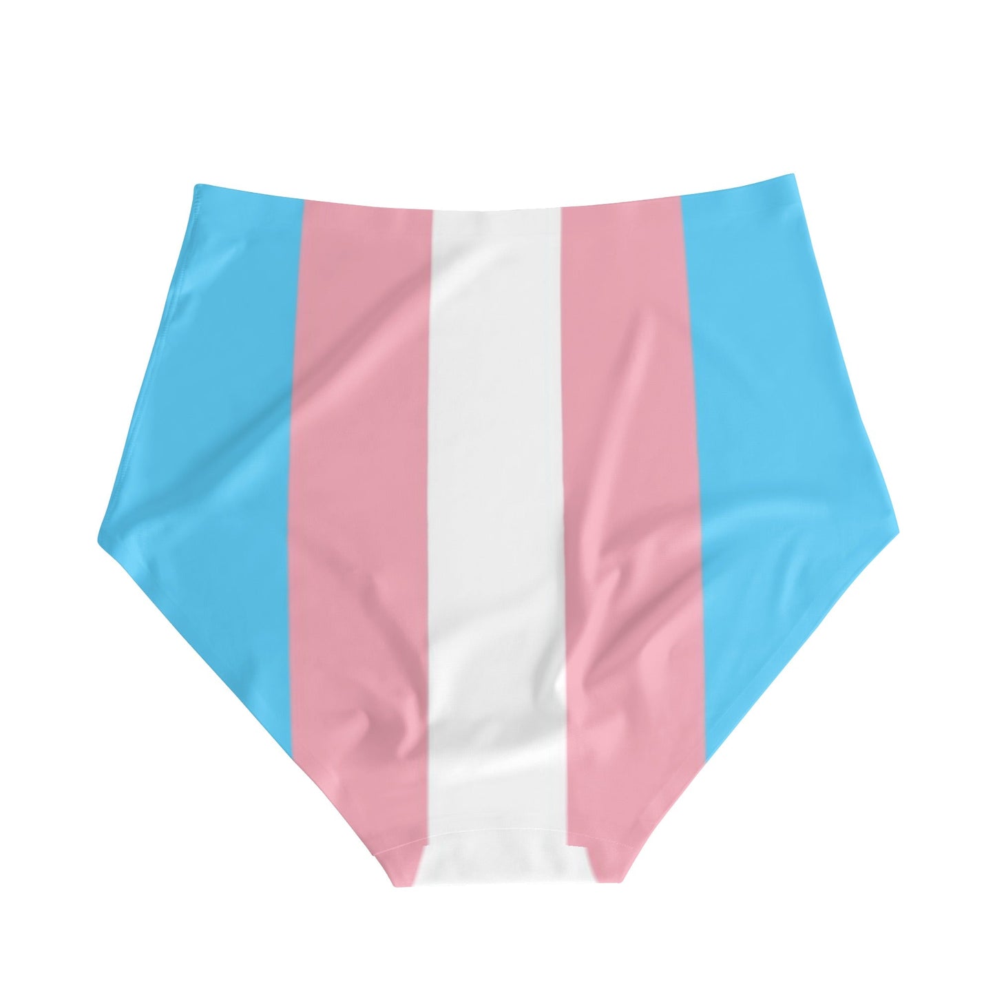 Trans Coloured Trans Pride High-Waisted Knickers