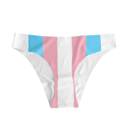 Blue Pink White Pride Cotton Knickers