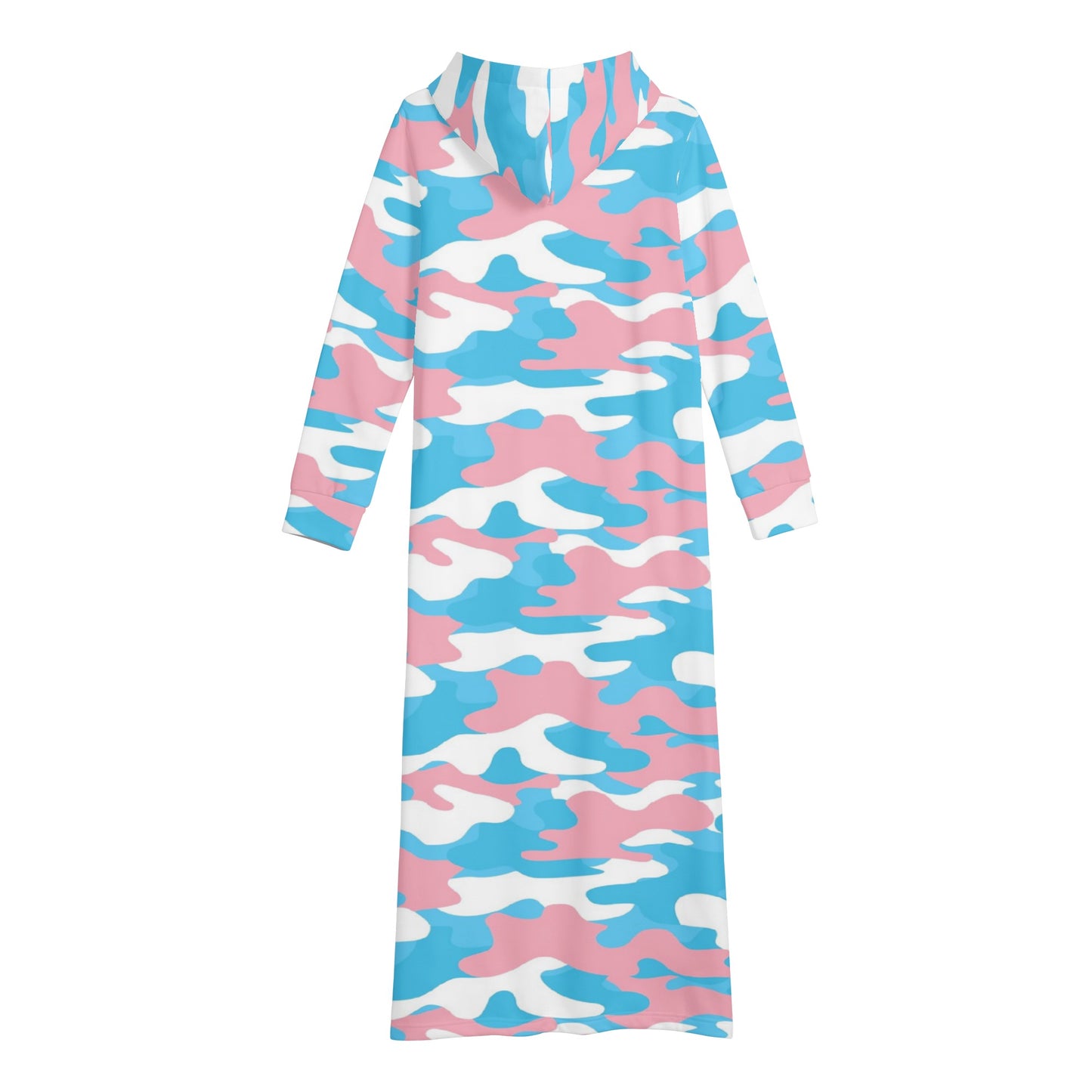 Teen - Plus Size Pride Camouflage Full-Length Hooded Dress