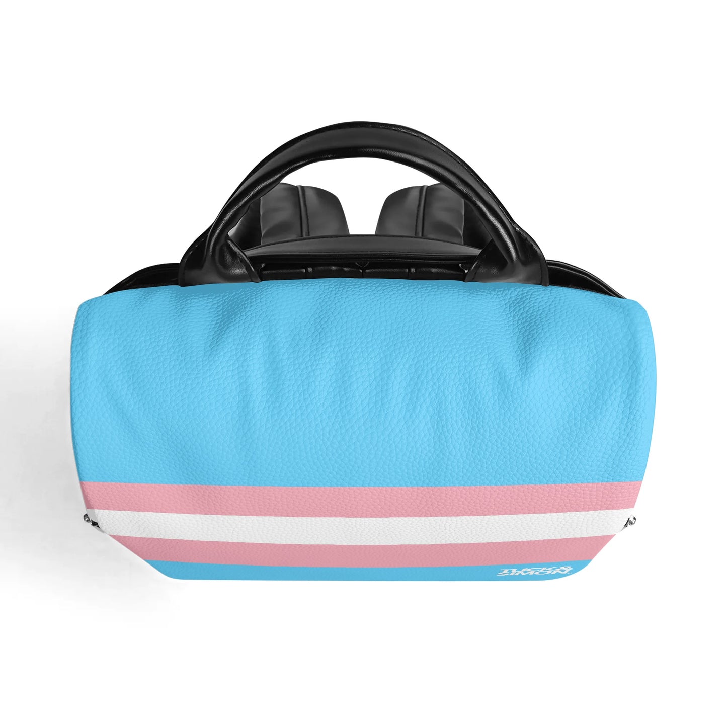 Tuck&Simon Blue Pink White Trans Pride Anti-Theft Backpack