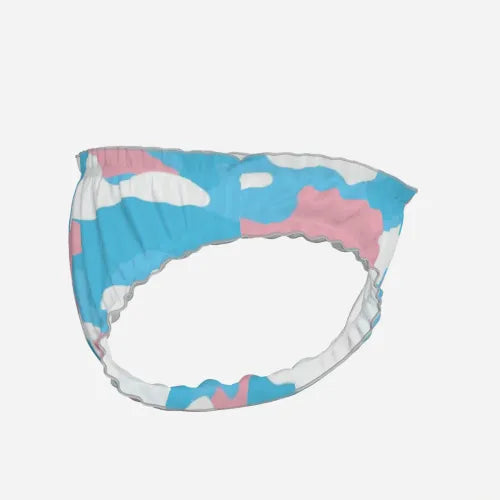 XXS-XXL Blue Pink White Pride Camouflage High-Cut Knickers