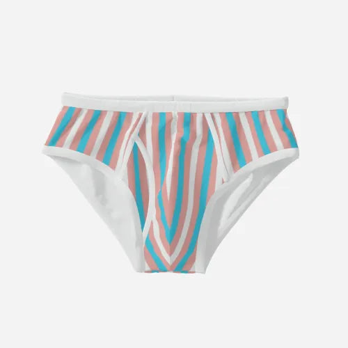 S-6XL Blue Pink White Pride Candy Striped Boy Pants