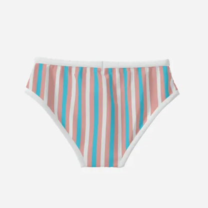 S-6XL Blue Pink White Pride Candy Striped Boy Pants