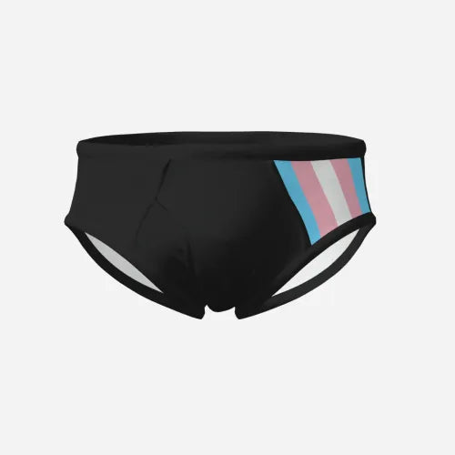 S - 6XL Pride Flag Tag Black Boy Pants