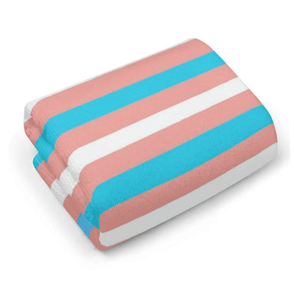 Pride Candy Striped Quick-Drying Hand Towel