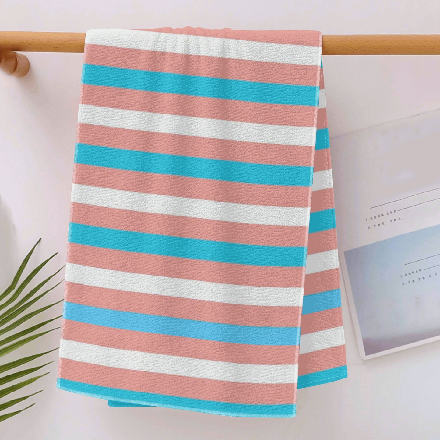 Pride Candy Striped Quick-Drying Hand Towel