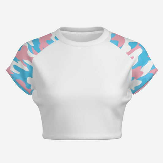 Pride Raglan Crop Tops