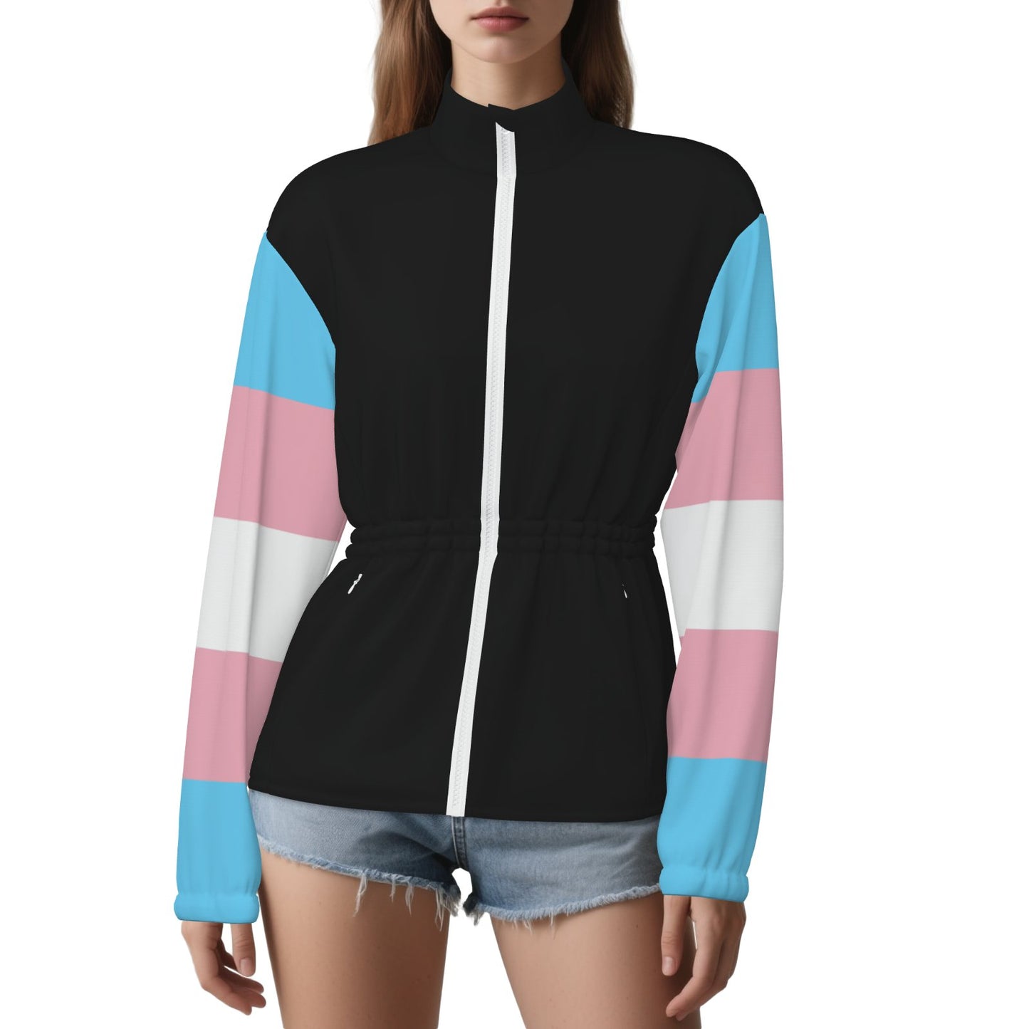 S-6XL Pride Lightweight Casual Black Jacket