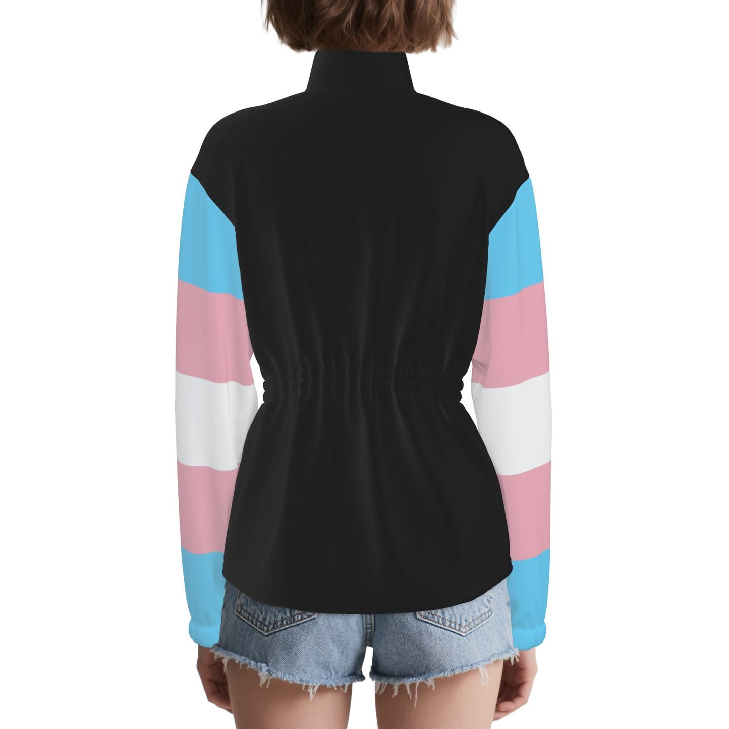 S-6XL Pride Lightweight Casual Black Jacket