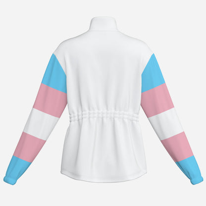 S-6XL Pride Lightweight Casual White Jacket