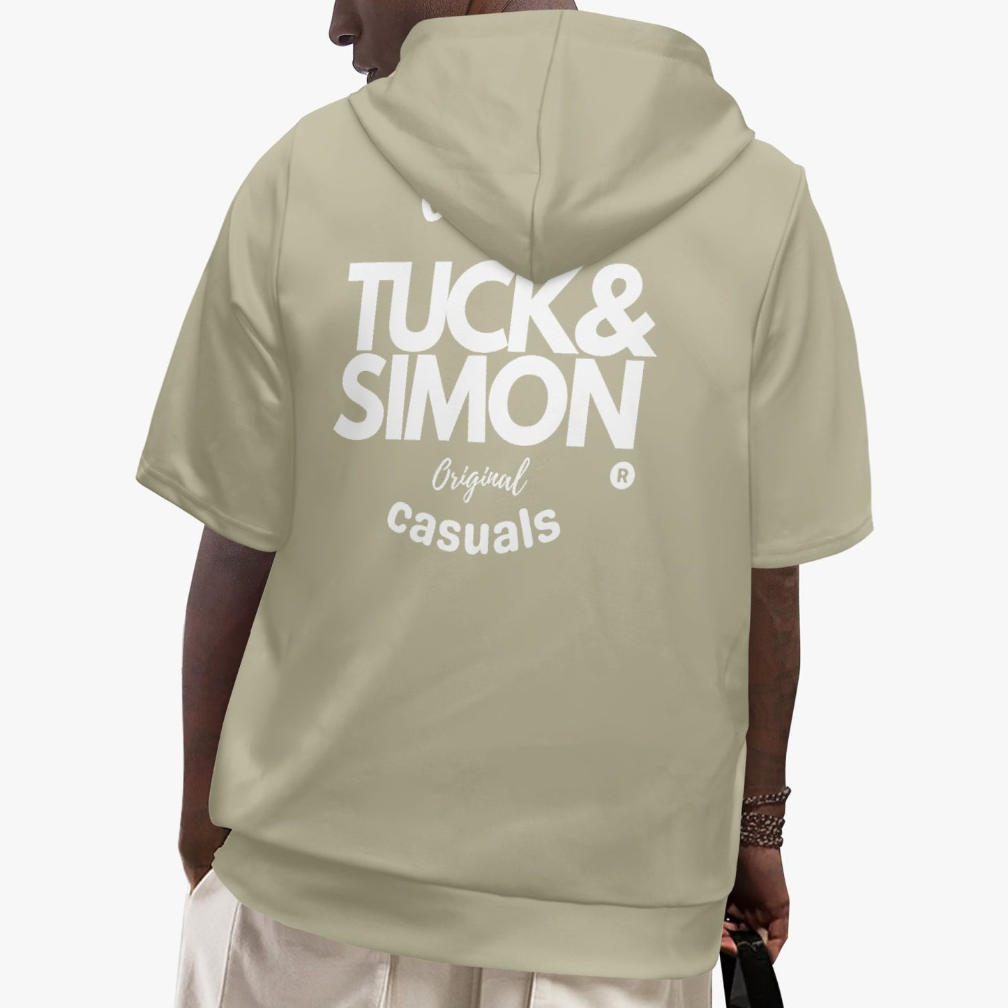 Teen - Plus Size Tuck&Simon Originals Hooded Short Sleeve Sweatshirt