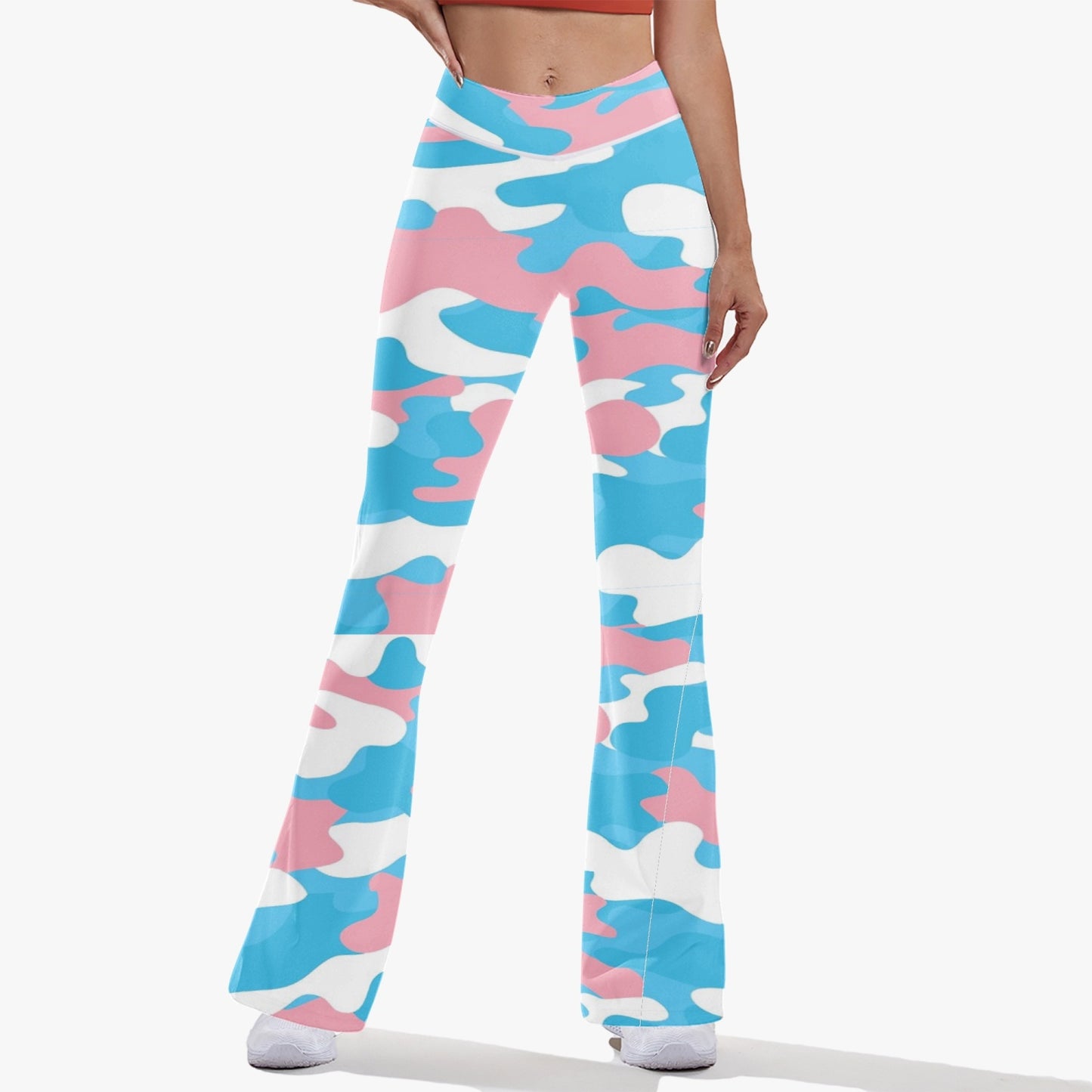 XS-2XL Blue Pink White Pride Camo Clubbing Pants