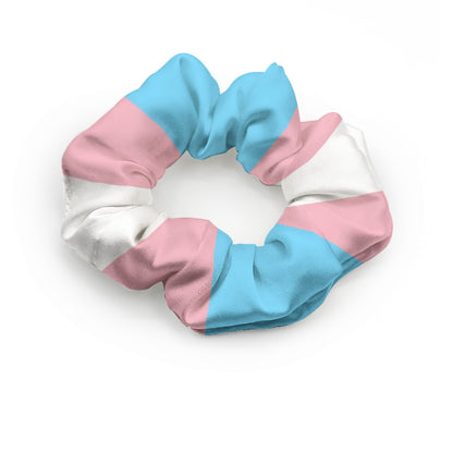 All-Over Print Summer Scrunchie Pride Flag