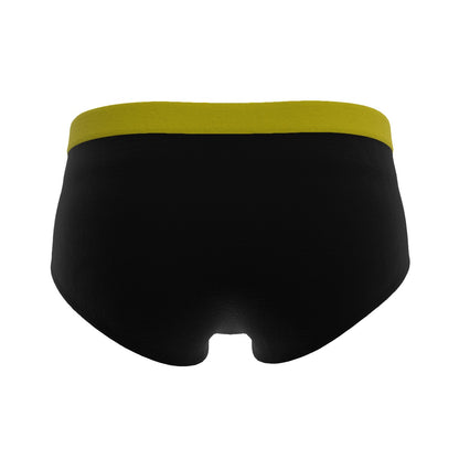 S-5XL Tuck&Simon Black Colorband Boyfriend Underwear