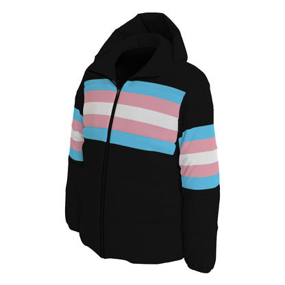 XS-6XL Blue Pink White Pride Black Winter Jacket