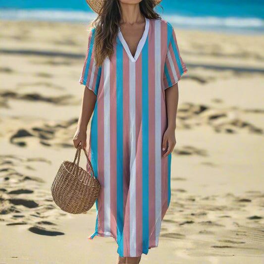 Pride Candystriped Summer Dress