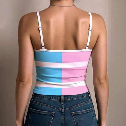 2XS-5XL Pride Spaghetti Strapped Tank