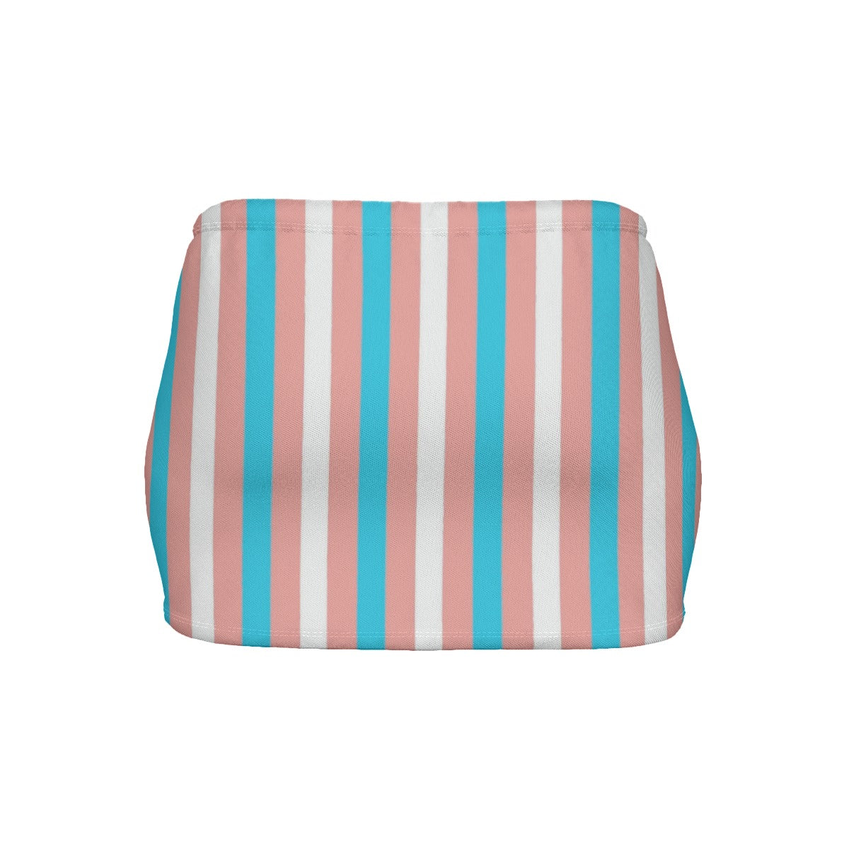Teen Blue Pink White Pride Slinky Micro Mini Skirt