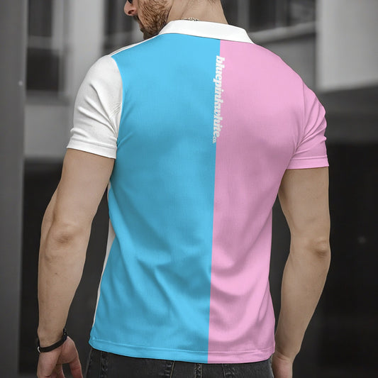 S-5XL Pride Colors Boyfriend Polo Shirt