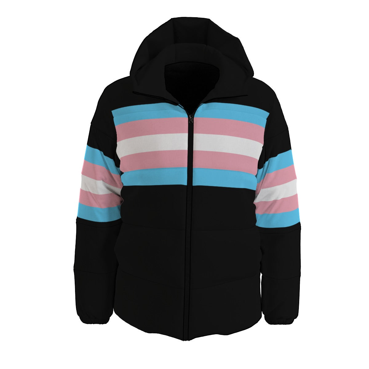 XS-6XL Blue Pink White Pride Black Winter Jacket