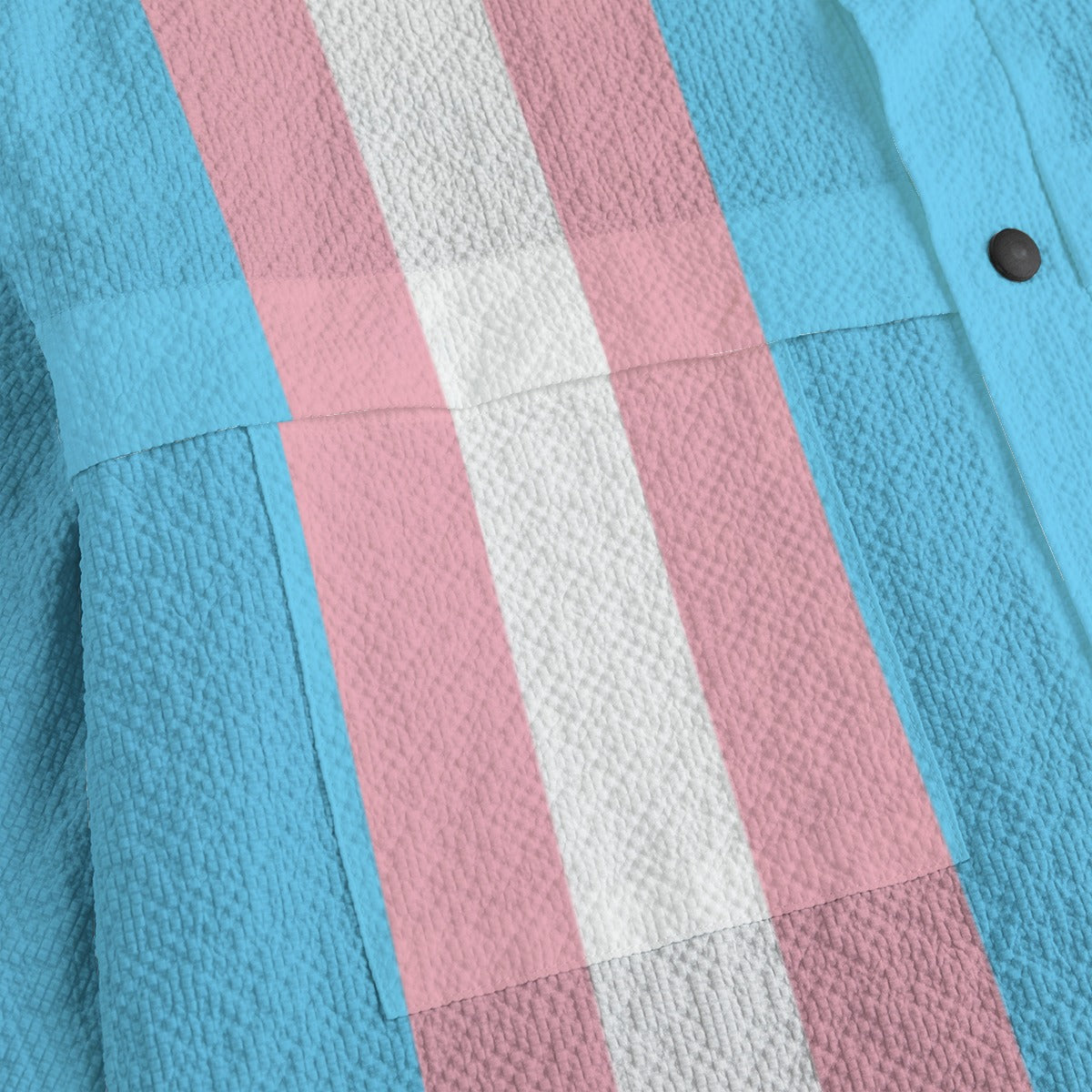 Blue Pink White Pride Casual Jacket
