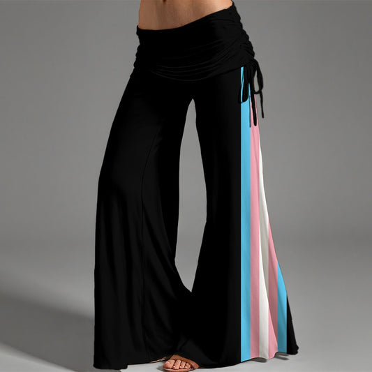 High Waist Wide-Legged Pants