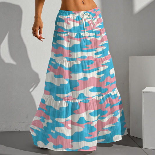 2XS-XL Teen Pride Long Pleated Skirt