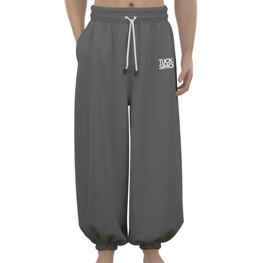 Black Baggy Urban Joggers