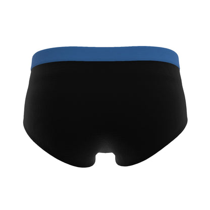 S-5XL Tuck&Simon Black Colorband Boyfriend Underwear