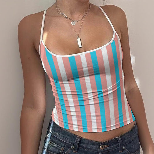 2XS-5XL Pride Spaghetti Strapped Tank